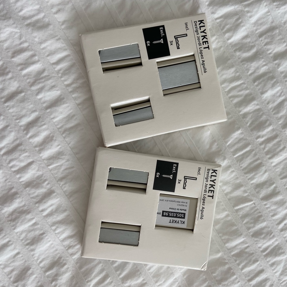 IKEA KLYKET Folding Hooks (2 packs)